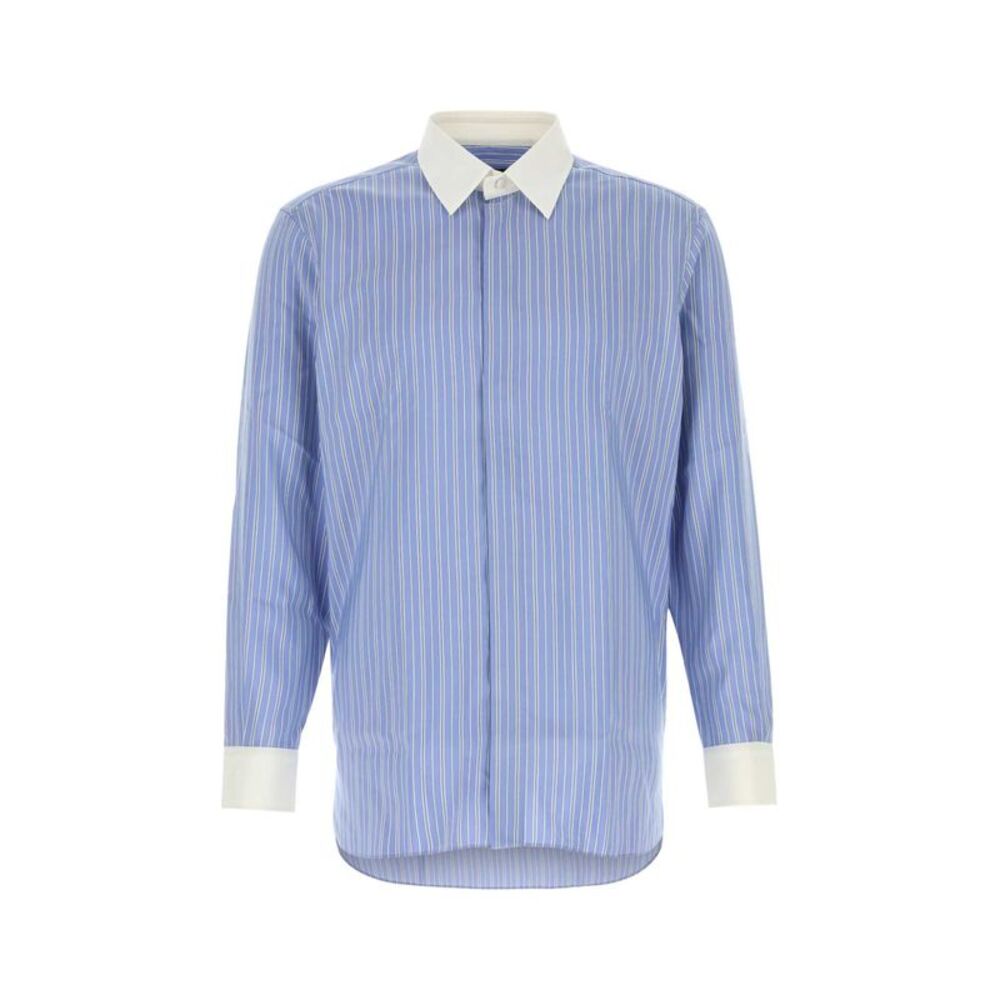 Tom Ford Men Embroidered Silk Shirt
